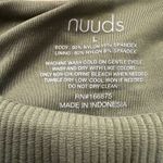 Nuuds Ribbed Crewneck Tank Bodysuit Photo 4