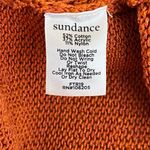 Sundance  Women Kia Open Knit Loose Weave Boho Pullover Sweater in Rust Size M Photo 3