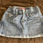 Paris Blues Denim Mini Skirt Photo 0