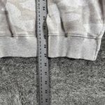 American Eagle Outfitters Oversized Cream and Tan Camo Distressed Crewneck Sweat Silver Size M Photo 6