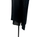 Claudie Pierlot Lace Sleeve Blouse Button Down Top Black Size 36 US 4 Photo 5