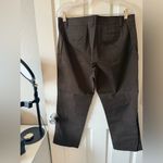 Fabrizio Gianni Women's Brown Stretch Comfort Cropped Dress Pants Size 12 Photo 10