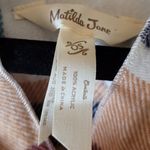 Matilda Jane JUST IMAGINE PAIGE PLAID FRINGE BUTTON FRONT HI LOW CAPE PONCHO OS Photo 8