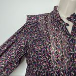 Ba&sh  Deep organza lightweight mini Dress long sleeve sz 0 Photo 11