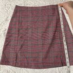 Brandy Melville JOHN Galt  Red and Black Plaid Mini Skirt Photo 4