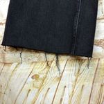 Rag and Bone Peyton Jeans Womens 26 Black Mid Rise Ankle Boot Cut Raw Hem Grunge Photo 4