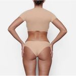 SKIMS NWOT  Sienna Fits Everybody Henley Crop Top Womens 3X Photo 2