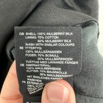 COS Black Silk V Neck Mini Dress Flare Sleeve Cocktail Wedding Guest Dress Photo 4