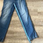Spanx Ankle Straight Leg Jeans in Vintage Indigo Medium Wash Denim Size S/M Photo 3