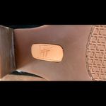 Latigo  Black Suede Block Heel Shoes Photo 5