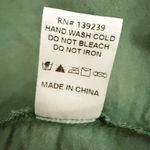 TUCKERNUCK POMANDER PLACE | Green Polly Oxford Shirt Dress Collared | Size XXL Photo 8