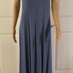 Chico's EUC CHICO’S Lattice-Shoulder Maxi Dress Photo 2