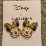 BaubleBar  x Disney Minnie Mouse Crystal Easter Bunny Stud Earrings Photo 1