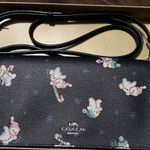 Coach  Limited Edition Snowman Print Crossbody,Card Holder&Wristlet 3 Set Bundle Photo 1