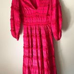 Ulla Johnson  A-Line Midi Pink Dress | 0 Photo 2