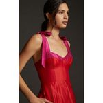 Anthropologie  Hutch Red Seamed Wide-Leg Pockets Party Jumpsuit Size‎ 6 NWT Photo 8