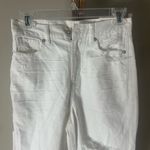 American Eagle Womenโs Size 0R White Skinny Jeans Distressed Ripped Knees Photo 4