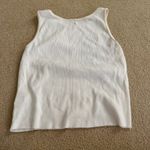 Brandy Melville  Tank Top Italia White Crop Photo 1