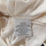 Thalia Sodi  Women's Cream V-neck Long Sleeve Cinch Front Rhinestone Top Size L Photo 8