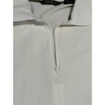 Eddie Bauer ‎ Shirt Women’s Large White Polo Short Sleeve Pima Cotton Preppy Golf Photo 8