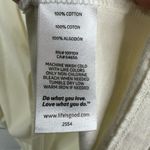 Life is Good Womens size XL Glass Half Full Wine Long Sleeve V Neck Cream TShirt Photo 9