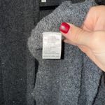 Brochu Walker  Sequin Embellished Charcoal Gray Cashmere Blend Cardigan Sweater M Photo 4