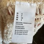 American Eagle  Cream Crochet Top, Boho Chic Festival Indie Vacation Summer Small Photo 3