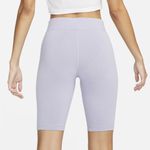 Nike NWT Women's Sportswear Essential Mid-Rise 10" Biker Shorts Purple Size XS Photo 2
