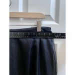 Kasper Black Silk Overlay Beaded Floral Detail Lined Pencil Skirt Size 14 Photo 6