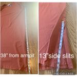 NWOT shoulder pads maxi tee dress size M Brown Size M Photo 8