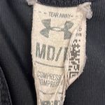 Under Armour  Black/Pink Abstract Design Compression HeatGear Sports Bra- Medium Photo 7