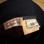 Talbots Vintage  Size Small Navy Blue High Rise Pleated Worsted Wool Dress Pants Photo 8