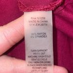 Soft Surroundings  Women’s Magenta Seamed Tunic Top Size Large Photo 5