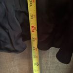 Lavender Brown NWT  Wrap Midi Skirt with Ruffle Hem Black Medium Photo 5