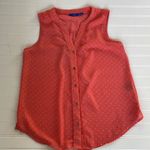 Apt. 9 Coral Sheer Blouse- Size Small Photo 3