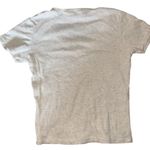 Brandy Melville  Heather Gray V-Neck T-Shirt. Photo 2