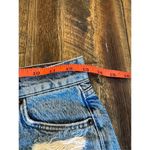 Reformation  jean shorts size 24 button fly raw hem Photo 6