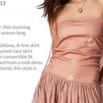 Free People  Ethereal Dainty Lace Floral Convertible Maxi Dress Skirt Medium NWT Photo 15