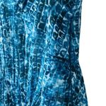 Derek Lam Design Nation Blue Armadillo V-Neck Sleeveless Maxi Dress XL Photo 7