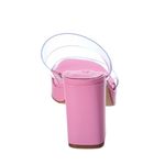 Schutz Revolve* Ariella Platform Sandals in Pink Rose, Size 8.5M New in Box Photo 2