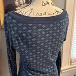 Old Navy  Blue Geometric Print Lounge Top (M) Photo 4
