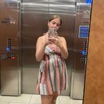 American Eagle  Striped Halter Dress Photo 3