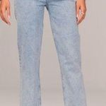 Abercrombie & Fitch The 90’s Straight Ultra High Rise Crossover Waist Jeans Photo 0