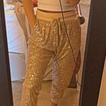 Impressions Boutique Sequin Joggers  Photo 0