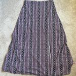 Westport 1962 Pink & Black Aztec Geo Print Maxi Skirt   NWOT Size Medium Photo 0
