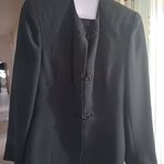 Psi By Michael Hrnjak Womens Suit Jacket Blazer Black Long Sleeve 14 USA Photo 0