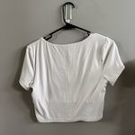 Aerie  Offline Grey Cropped T Shirt Photo 2