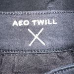 American Eagle  Outfitters Shorts Womens 0 Black Super Stretch Twill Midi Photo 4