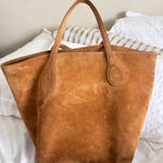 Little Liffner Suede Sprout Tote Photo 0