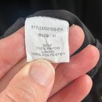 Altar'd State  Black Ruffled Long Sleeve Mini Dress Size M Photo 5